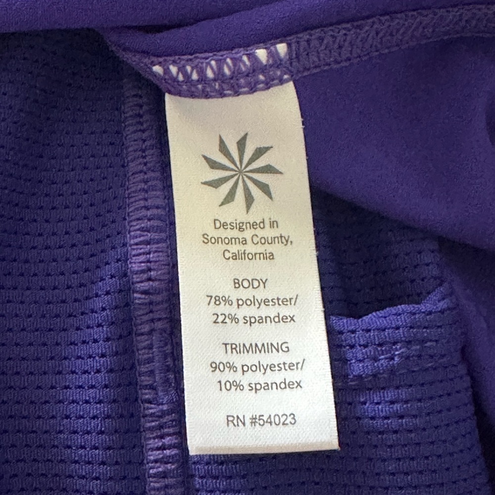 ATHLETA | Purple.Skort Sz M EUC - Picture 8 of 10